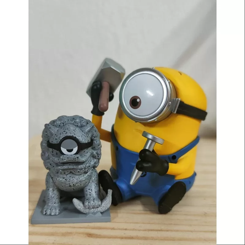 Minions Travelogues of China Series Secret Stone Lion Sculptor Carl(1/144)